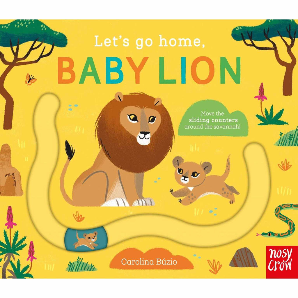 Let's Go Home, Baby Lion board book - Carolina Buzio | Scout & Co