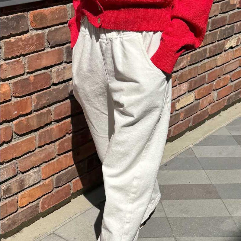 Le Bon Shoppe - Long Arc pants - Milk | Scout & Co