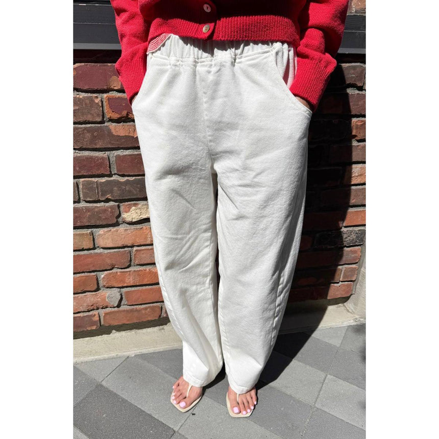 Le Bon Shoppe - Long Arc pants - Milk | Scout & Co