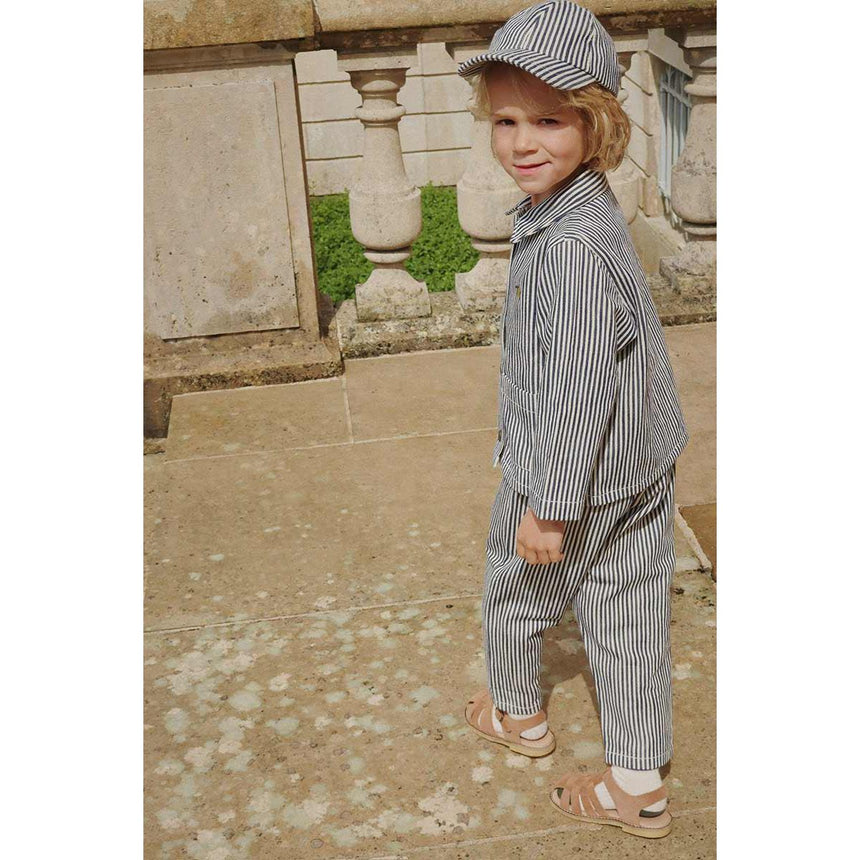 Konges Sløjd - Fender cap - Naval Stripe | Scout & Co