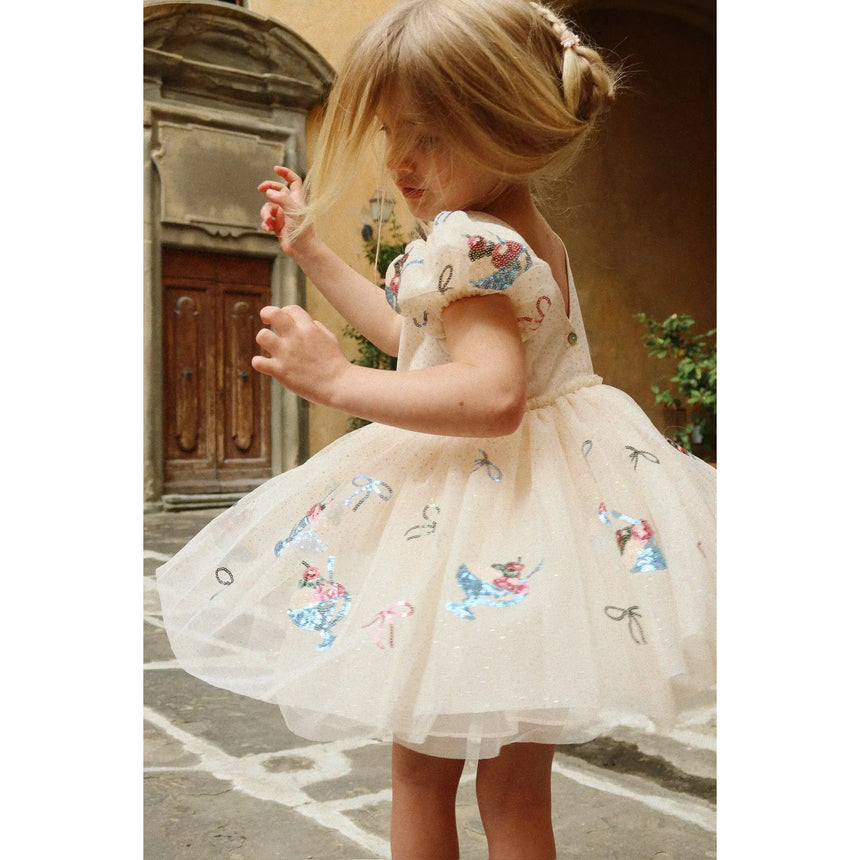 Konges Sløjd - Yvonne puff dress - Gelato | Scout & Co