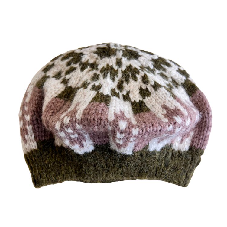 Mabli - Sglefrio merino wool knit tam hat - Olive | Scout & Co