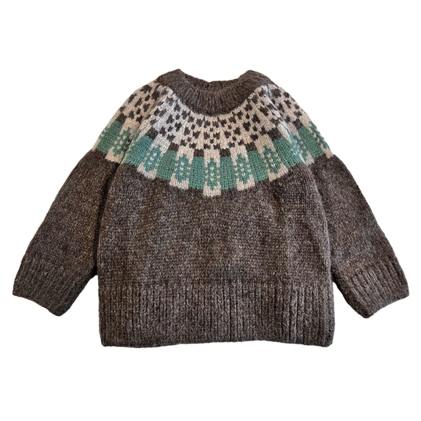 Mabli - Sglefrio merino wool knit pullover - Walnut | Scout & Co