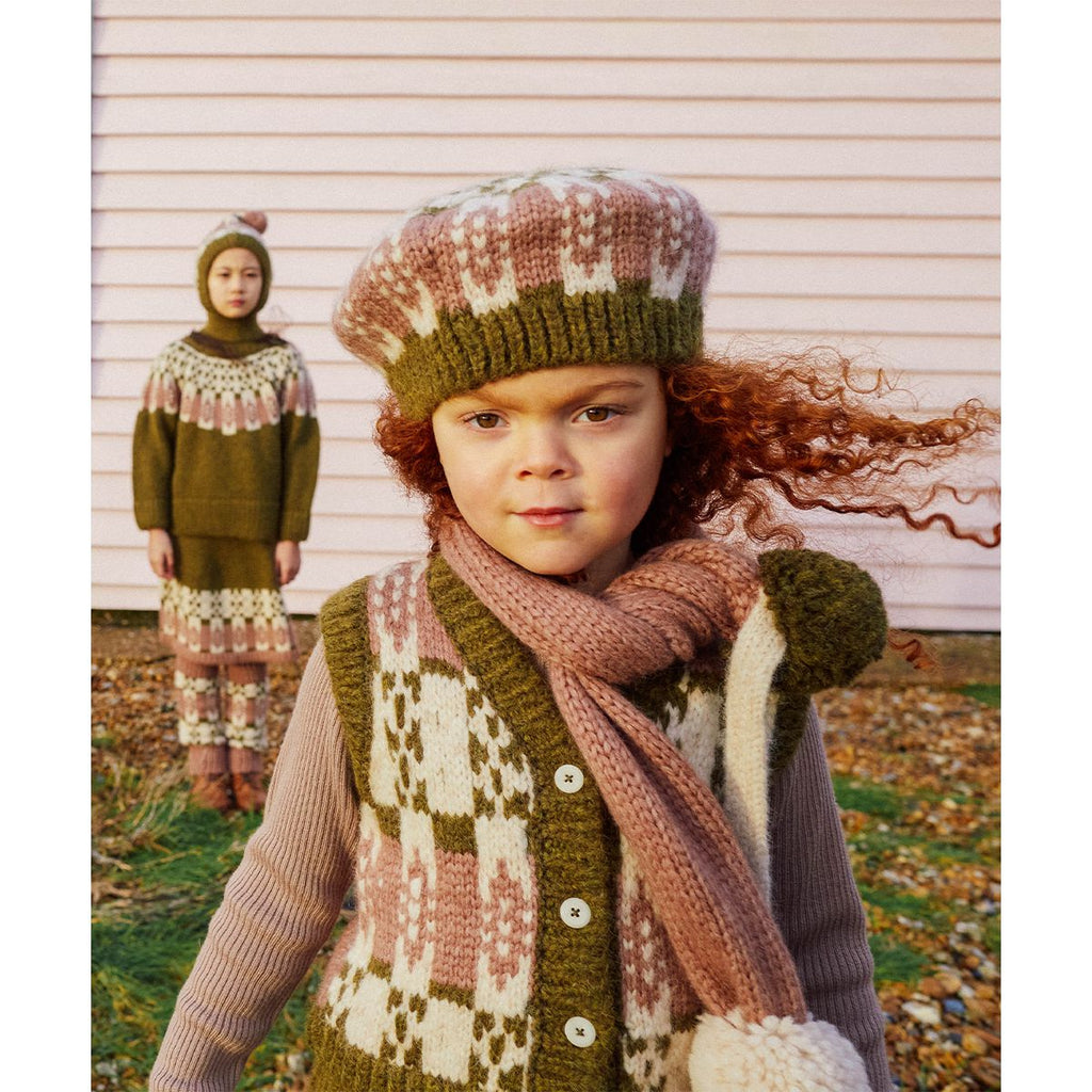Mabli - Sglefrio merino wool knit tam hat - Olive | Scout & Co