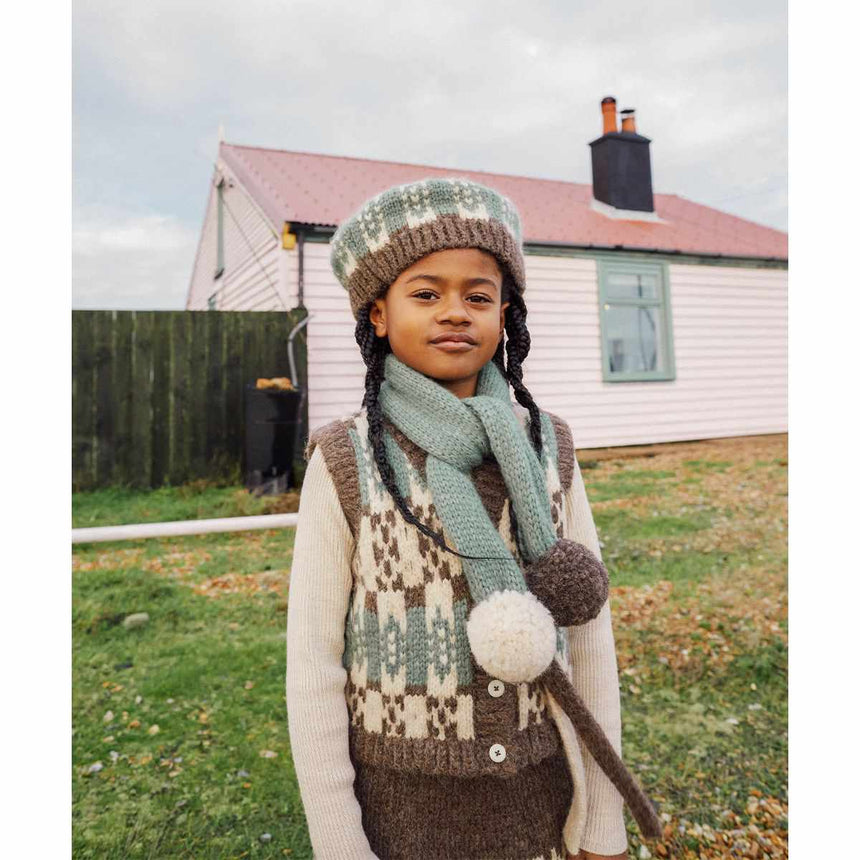 Mabli - Sglefrio merino wool knit tam hat - Walnut | Scout & Co