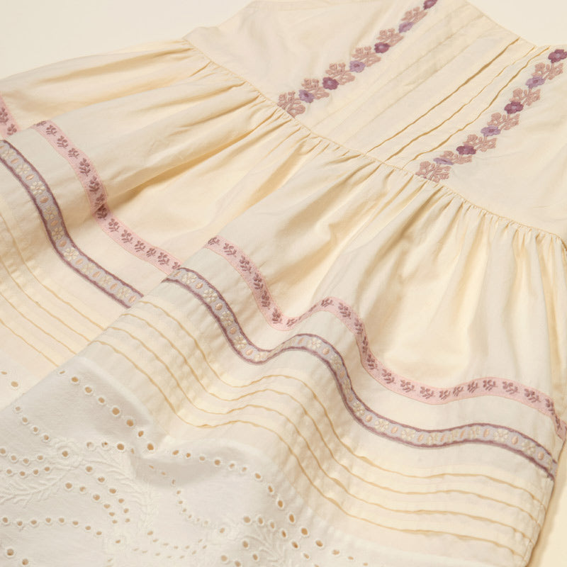 Apolina - Minerva dress - Cream | Scout & Co