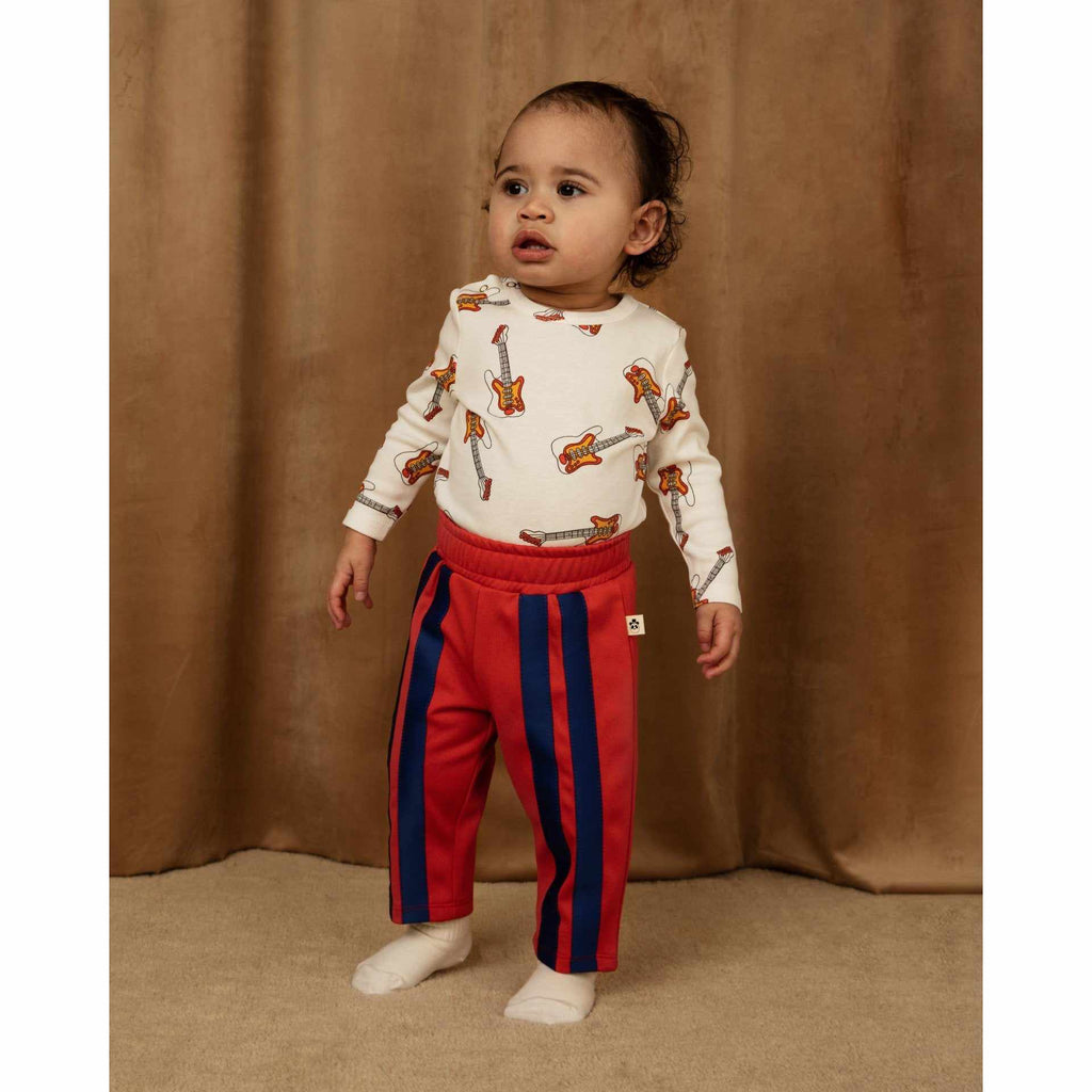 Mini Rodini - Red tracksuit trousers | Scout & Co