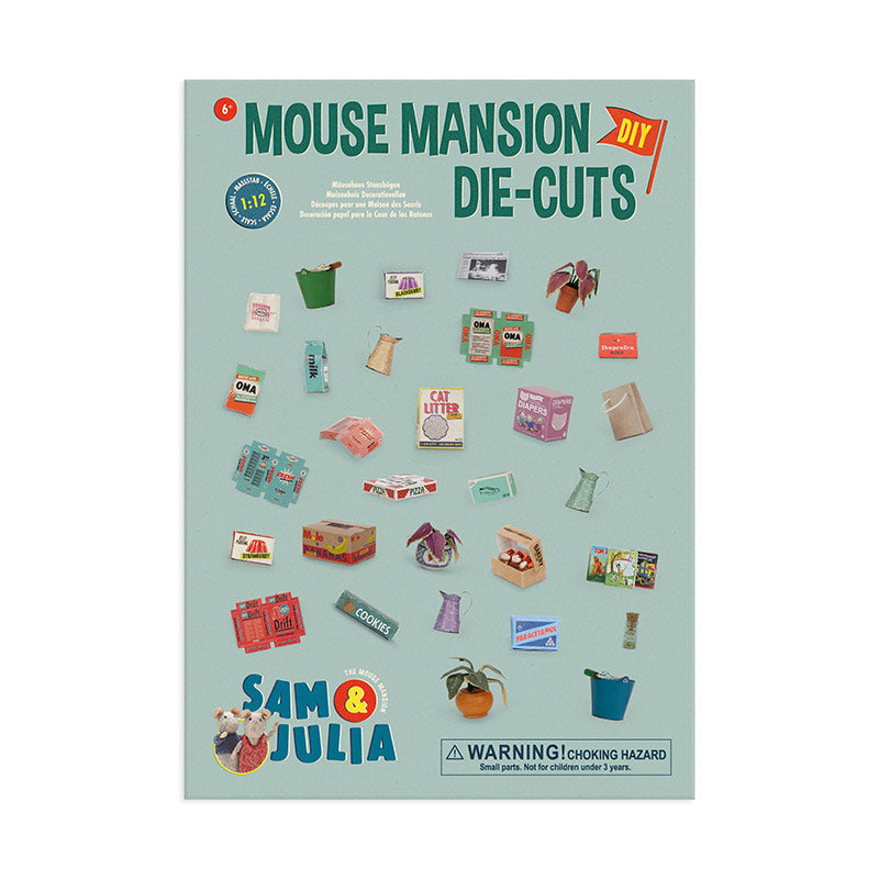 Sam & Julia: The Mouse Mansion - Die Cuts - Mouse Mansion set | Scout & Co