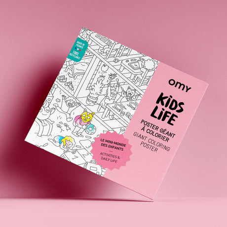 OMY - colouring poster - Kids Life | Scout & Co
