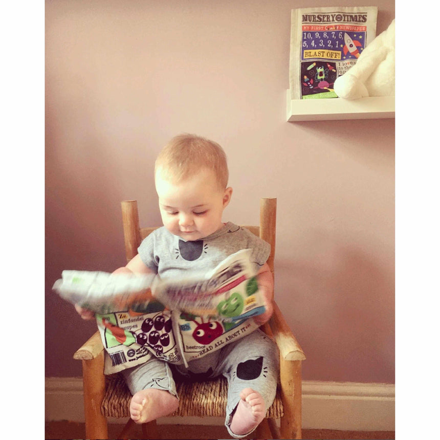 Jo & Nic's Crinkly Cloth Books - Fruit & Veg | Scout & Co