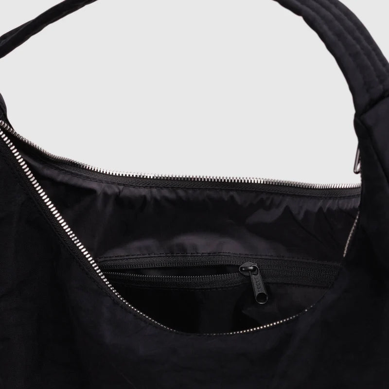 Baggu - Nylon Shoulder bag - Black - Studs | Scout & Co