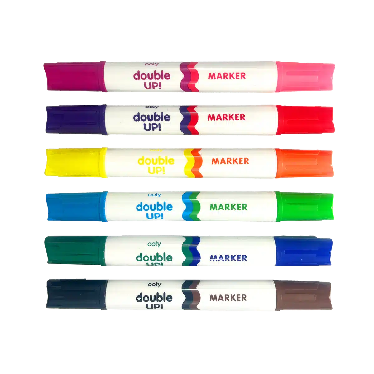 Ooly - Double Up! double-ended markers - set of 6 | Scout & Co