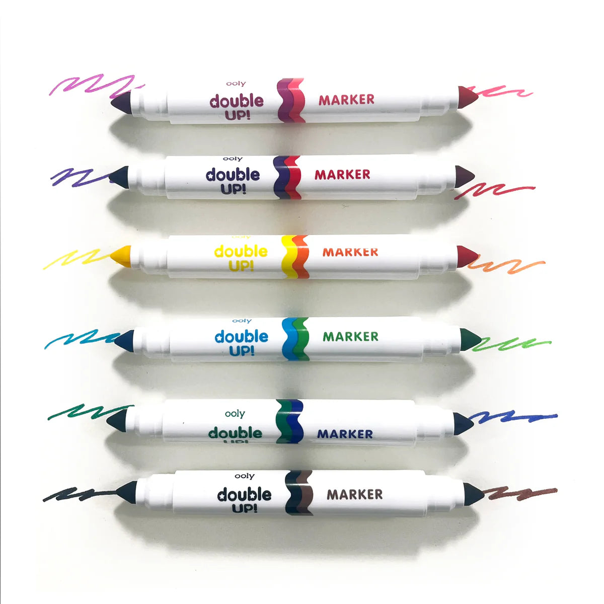 Ooly - Double Up! double-ended markers - set of 6 | Scout & Co