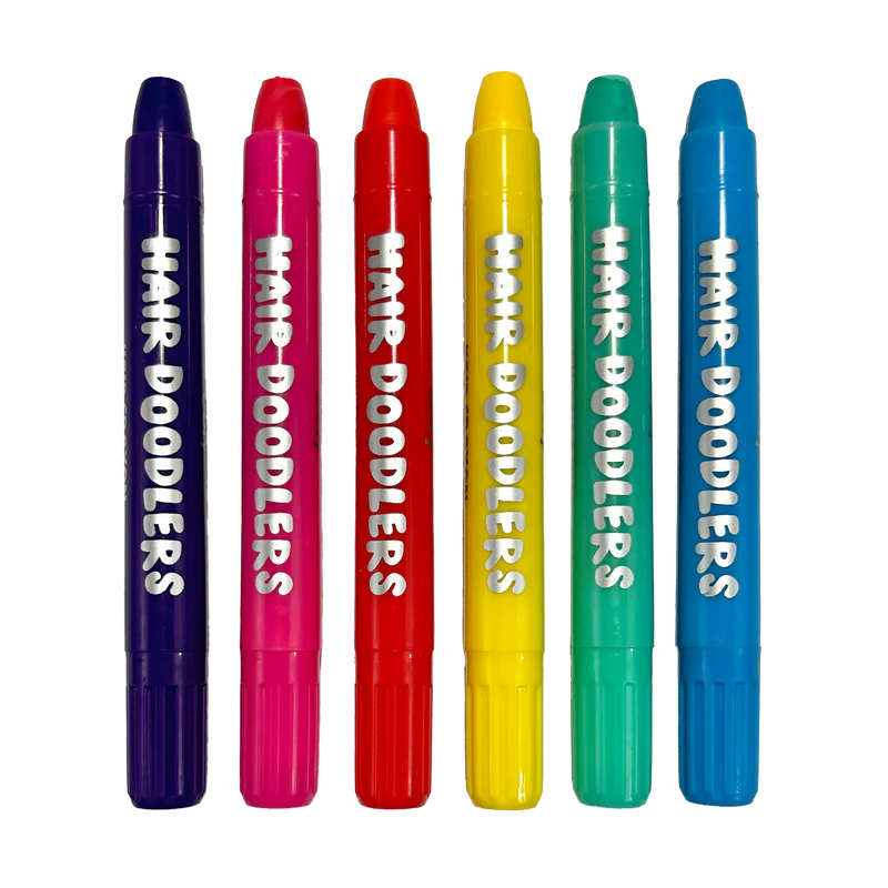 Ooly - Hair Doodlers hair crayons - set of 6 | Scout & Co