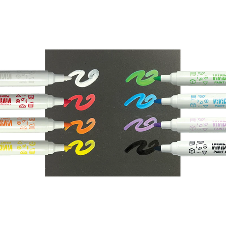 Ooly - Vivid Pop acrylic paint markers - set of 8 | Scout & Co