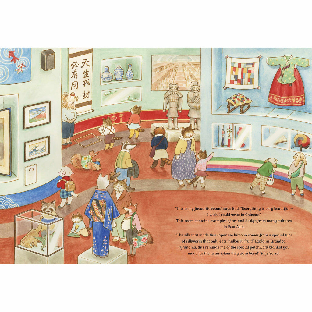 Cat Family At The Museum - Lucy Brownridge | Scout & Co