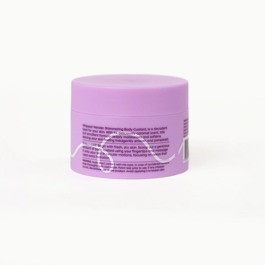 Oh Flossy skincare - Whipped Wonder shimmering body custard | Scout & Co