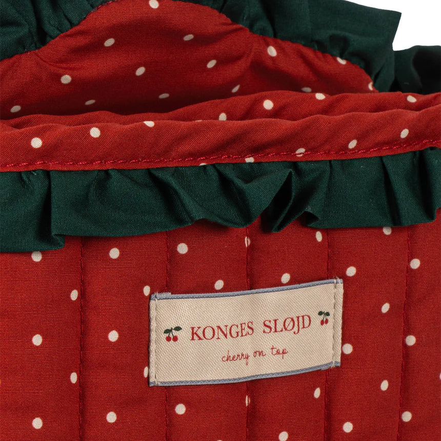 Konges Sløjd - Strawberry doll stroller - Fraise dot | Scout & Co