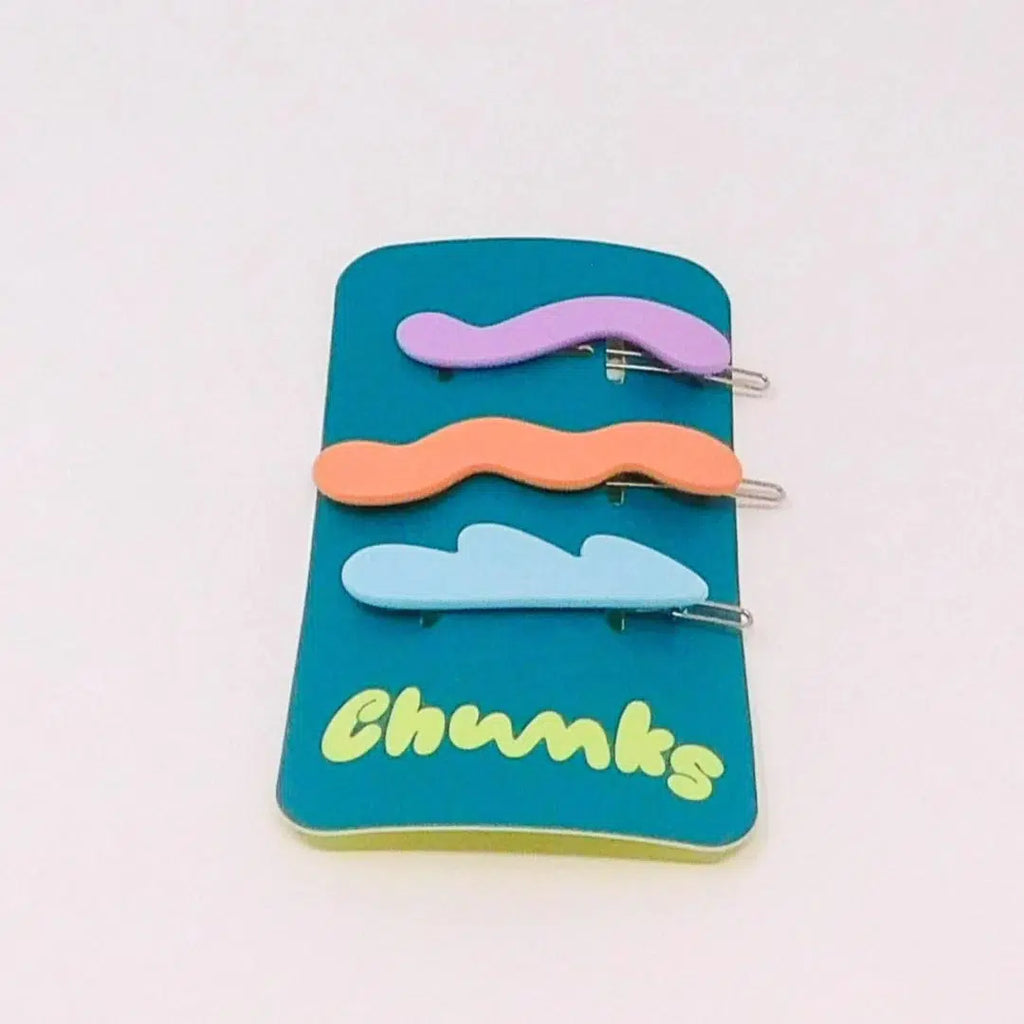 Chunks - Pastel Mini Waves hair barrettes | Scout & Co