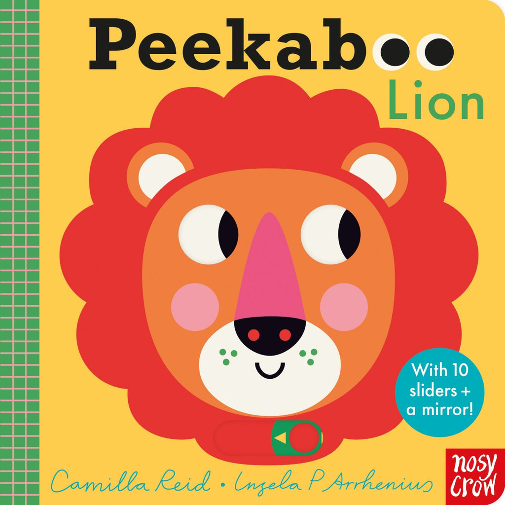 Peekaboo Lion board book - Camilla Reid & Ingela P Arrhenius | Scout & Co