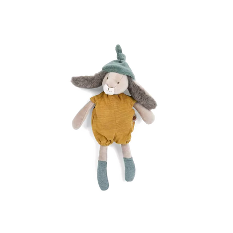 Moulin Roty - Trois Petits Lapins rabbit soft toy - Ochre | Scout & Co
