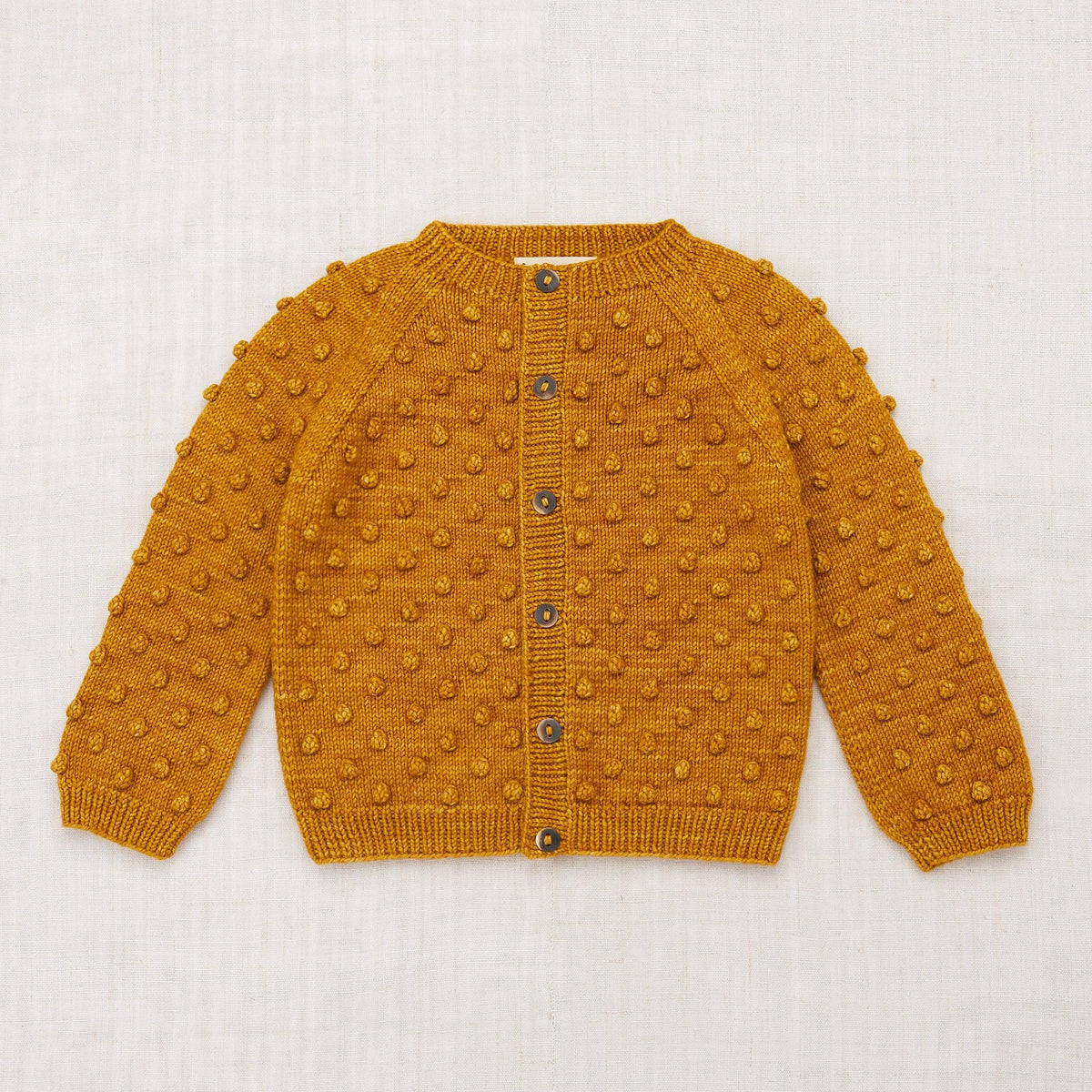 Misha & Puff Popcorn Cardigan - Marigold - UK Stockist | Scout & Co