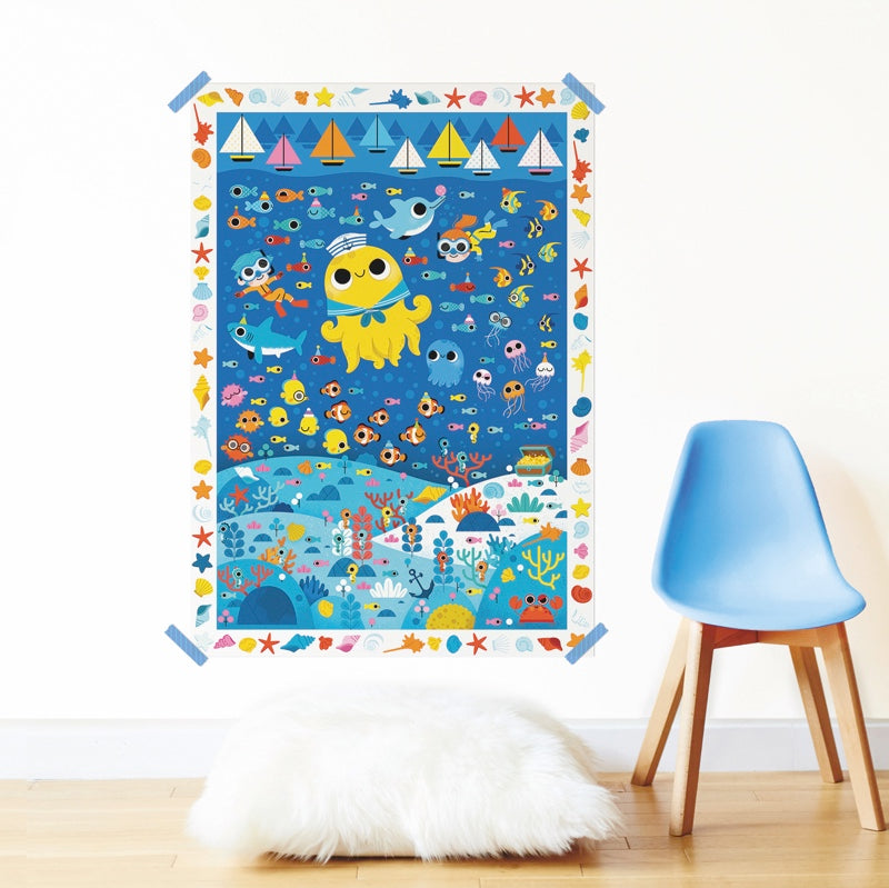 Poppik - Creative Sticker Poster - Sea | Scout & Co