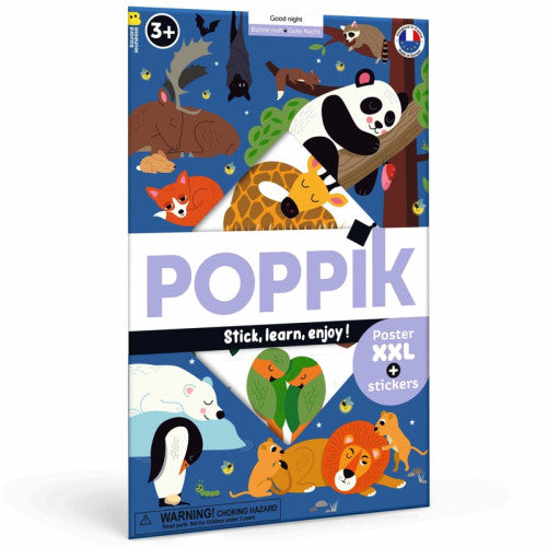 Poppik - Discovery Sticker Poster - Good Night | Scout & Co