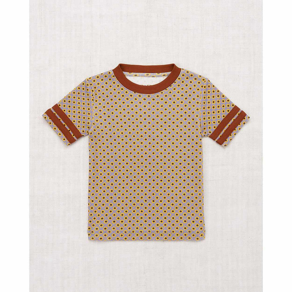 Misha & Puff Rec Tee - Pewter Flower Dot - UK Stockist | Scout & Co