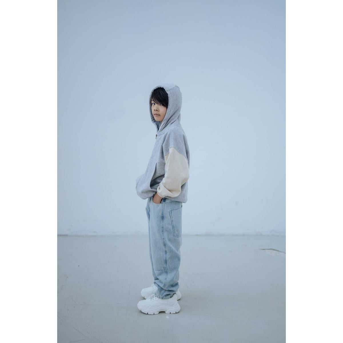 Repose AMS - Barrel pants - Sky blue denim | Scout & Co