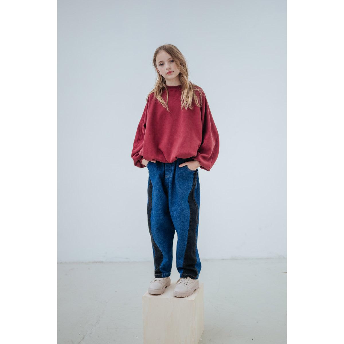 Repose AMS - Wide pants - Colour block | Scout & Co