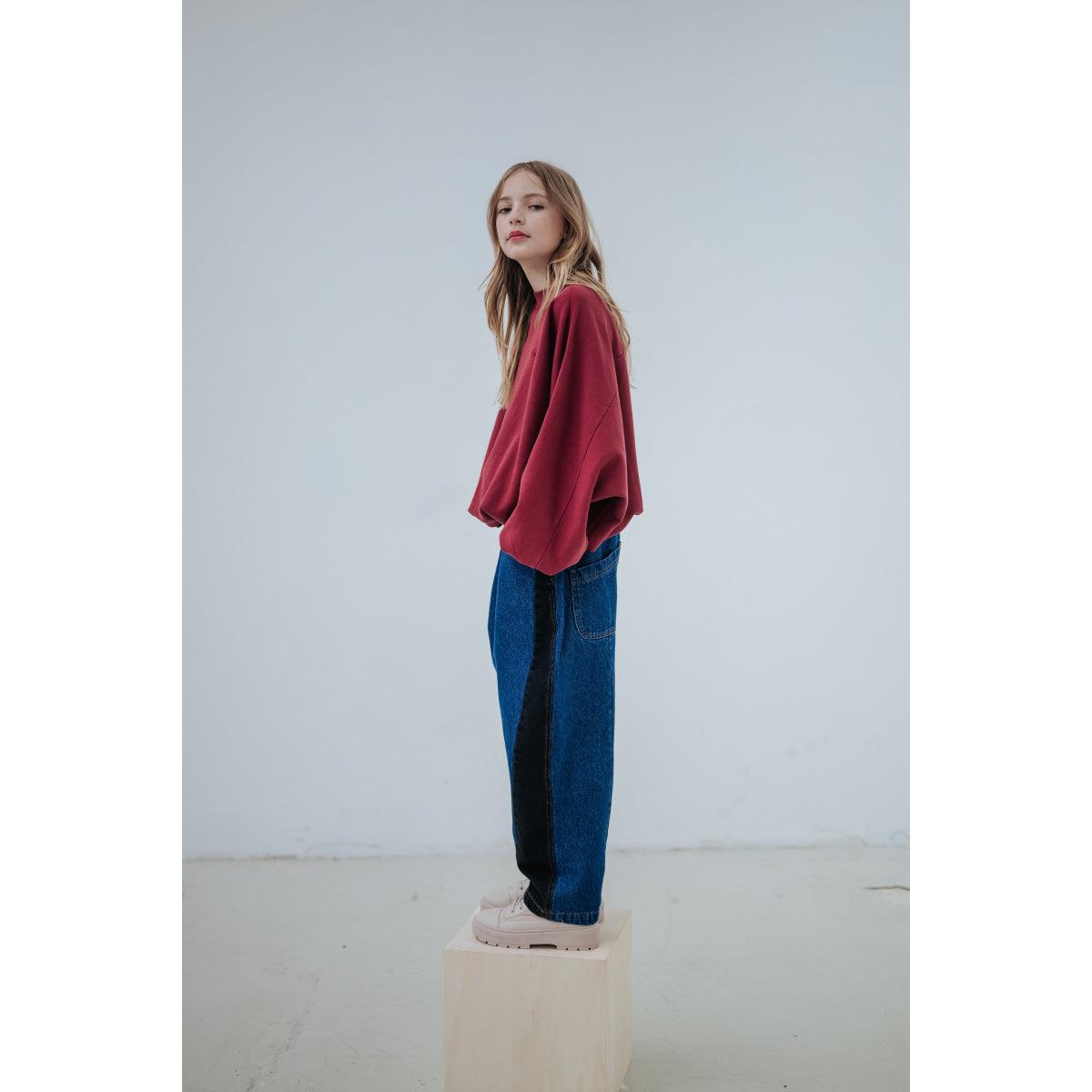 Repose AMS - Wide pants - Colour block | Scout & Co