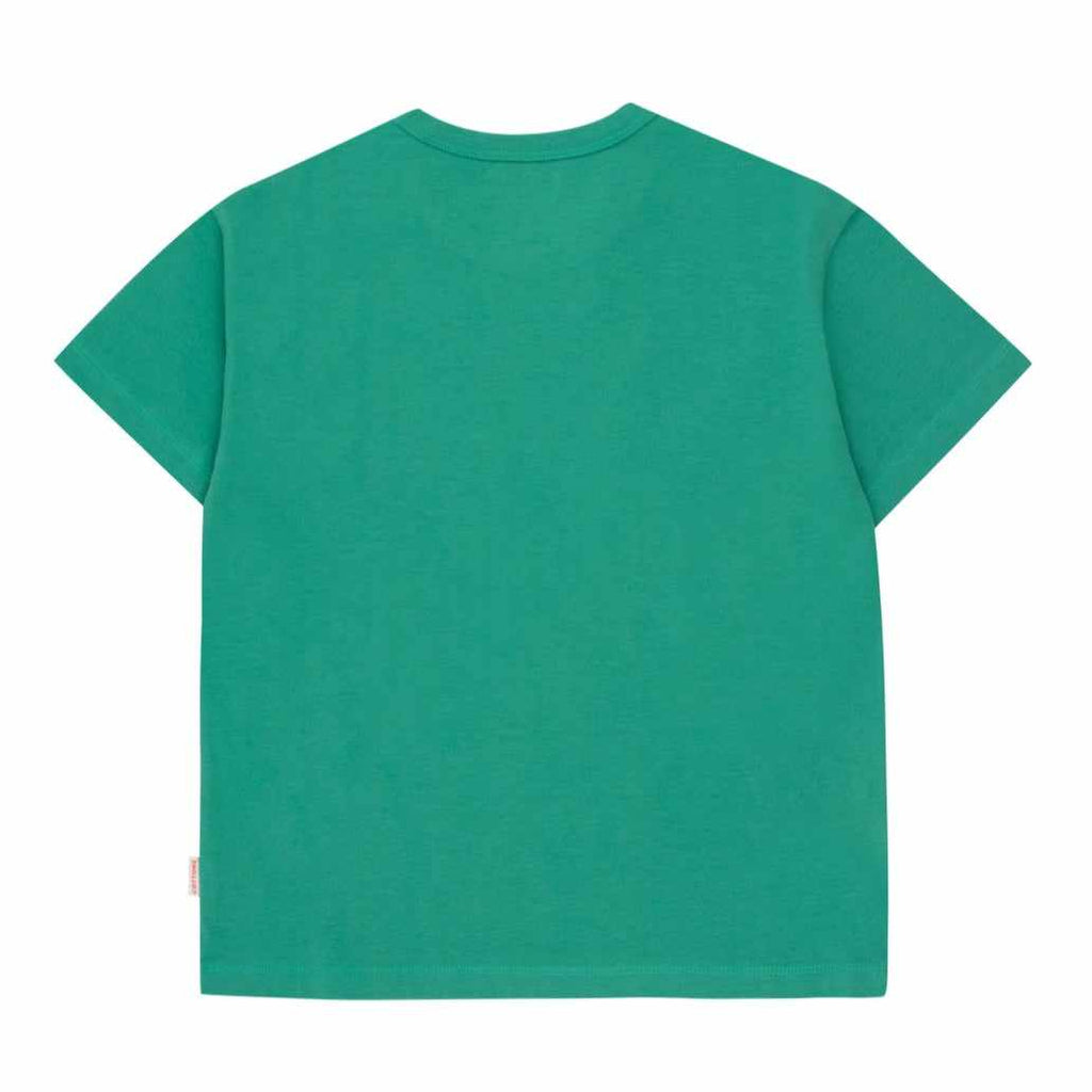 Tiny Cottons - Tiny Peace tee - emerald | Scout & Co