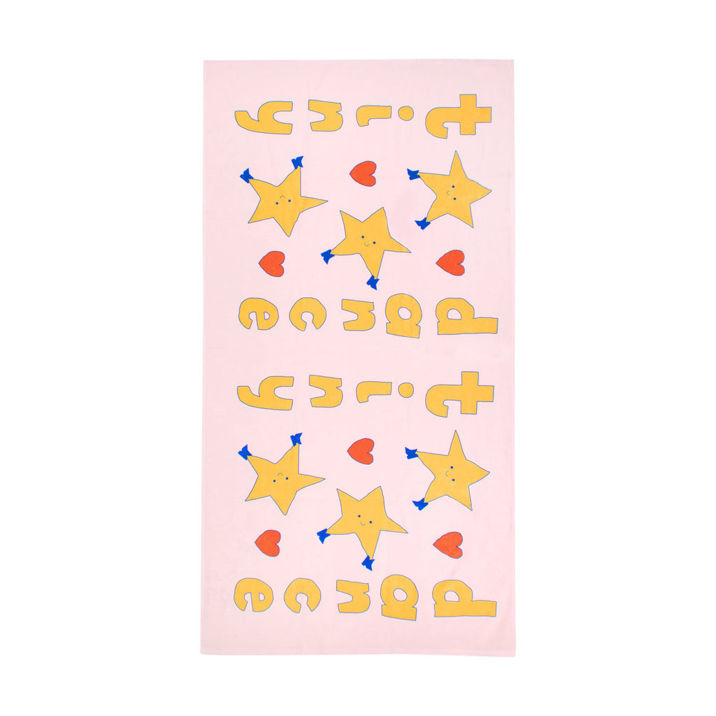 Tiny Cottons - Tiny Dance towel - pastel pink | Scout & Co