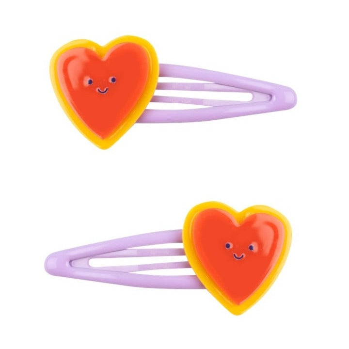 Tiny Cottons - Heart hair clips | Scout & Co