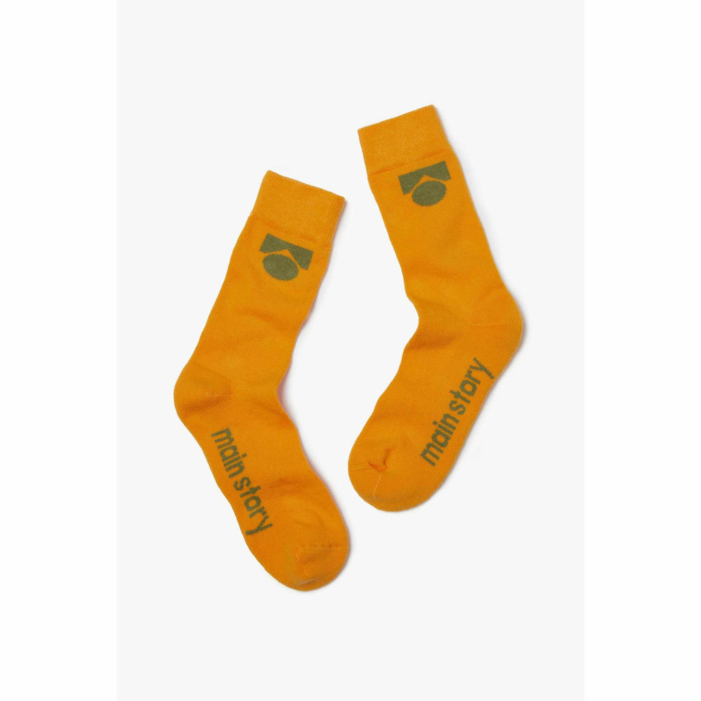 Main Story - Tangerine knit socks | Scout & Co