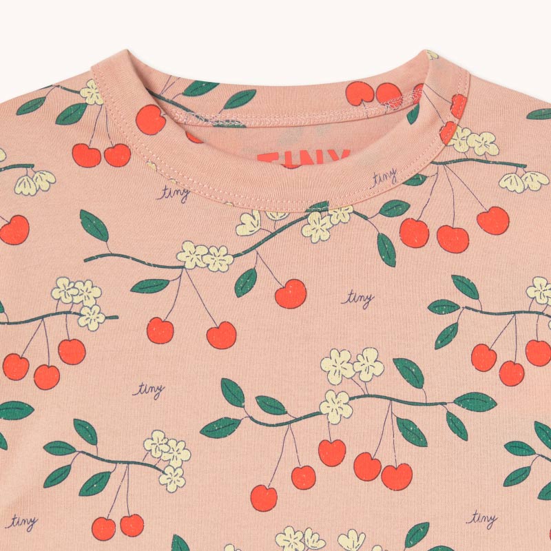 Tiny Cottons - Cherry Trees dress - wild rose | Scout & Co