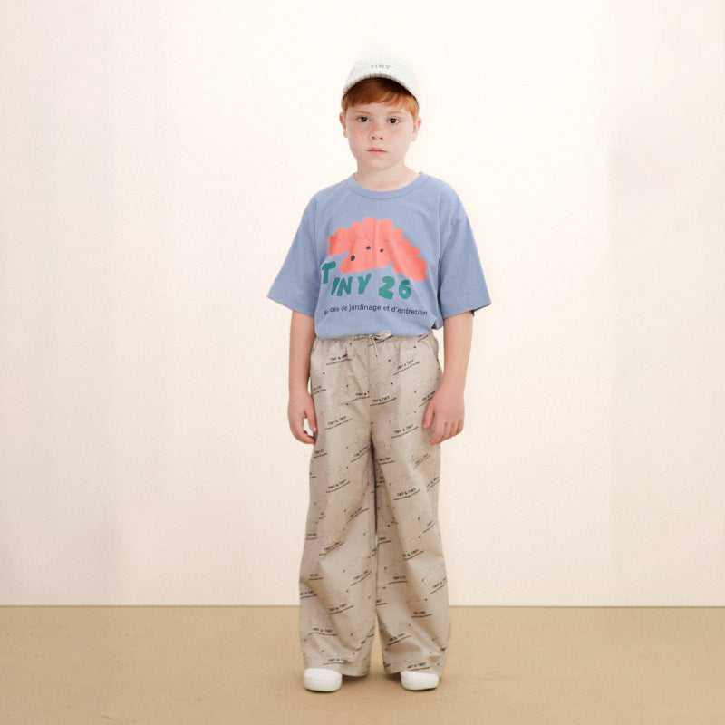 Tiny Cottons - Red Dog graphic tee - grey | Scout & Co