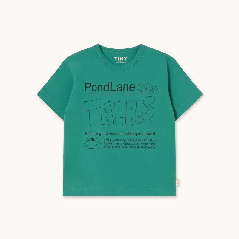 Tiny Cottons - Pond Lane graphic tee - dark emerald | Scout & Co