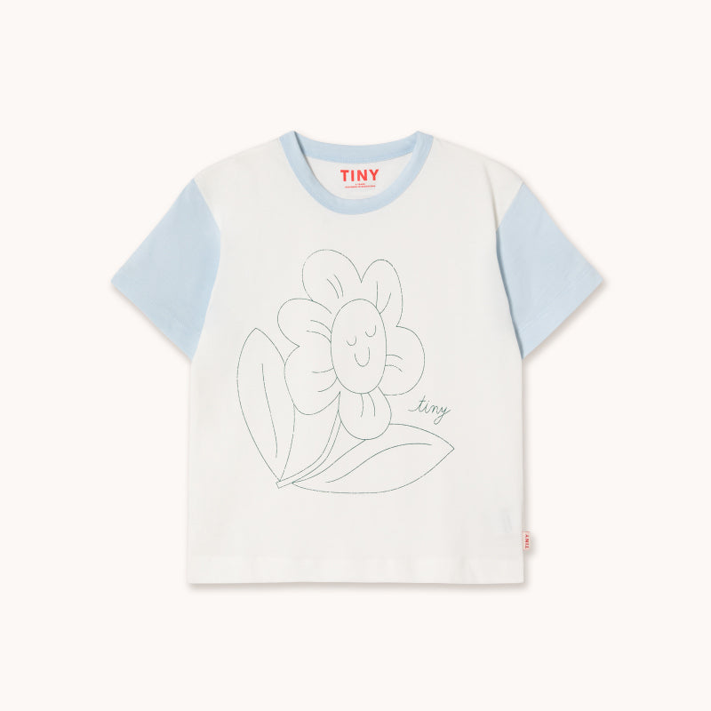 Tiny Cottons - Tiny Flower graphic tee - off-white | Scout & Co
