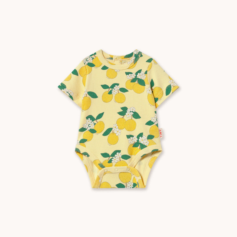 Tiny Cottons - Oranges rib bodysuit - baby | Scout & Co