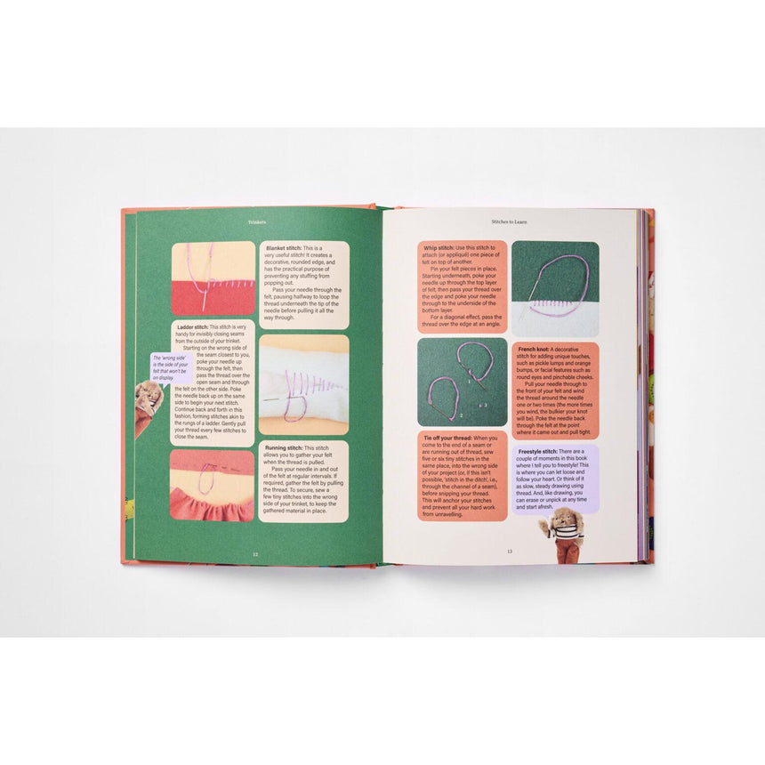 Trinkets: Felt Food To Sew & Love - Cat Rabbit | Scout & Co