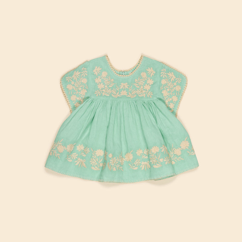 Apolina - Stevie blouse - Seaglass | Scout & Co