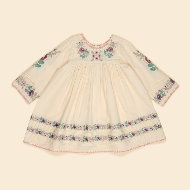 Apolina - Stevie dress - Milk Cream | Scout & Co