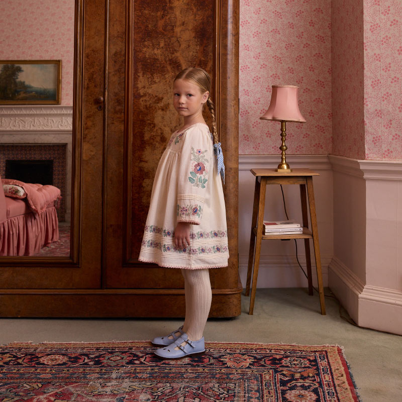 Apolina - Stevie dress - Milk Cream | Scout & Co