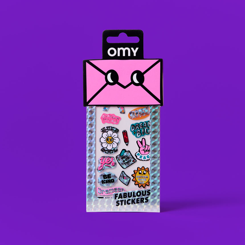 OMY - Fabulous Iconic vinyl stickers - Messages | Scout & Co