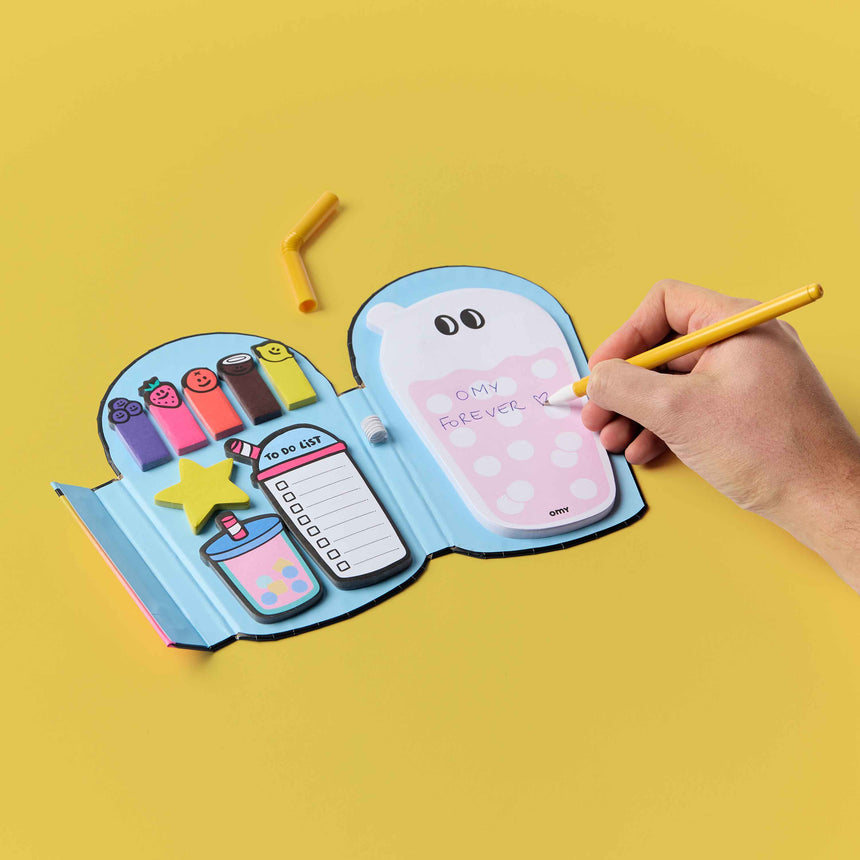 OMY - Memo sticky notes - Bubble Tea