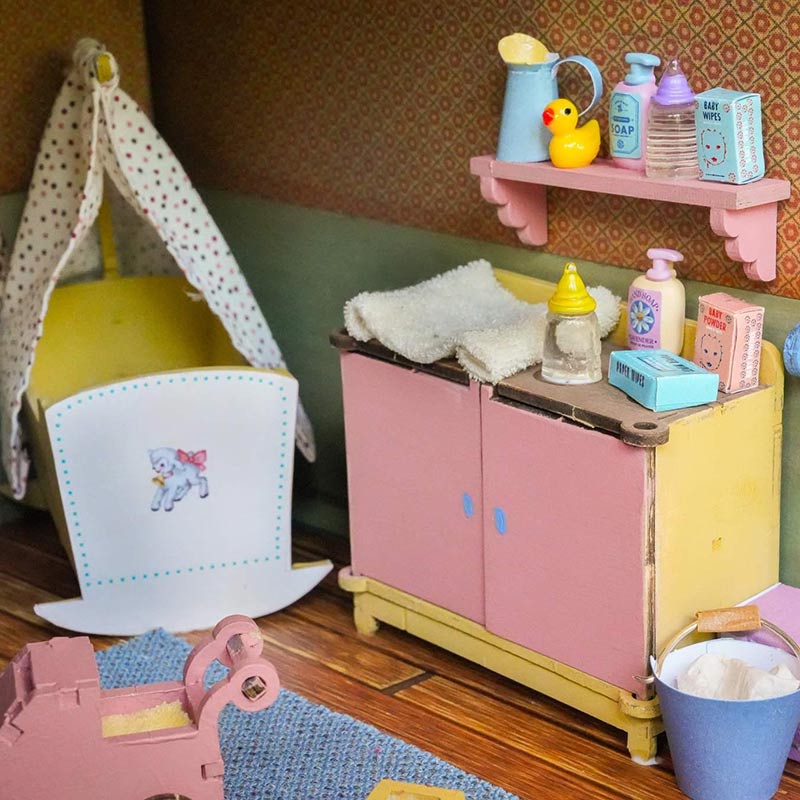 Sam & Julia: The Mouse Mansion - Furniture Kit - Nursery | Scout & Co