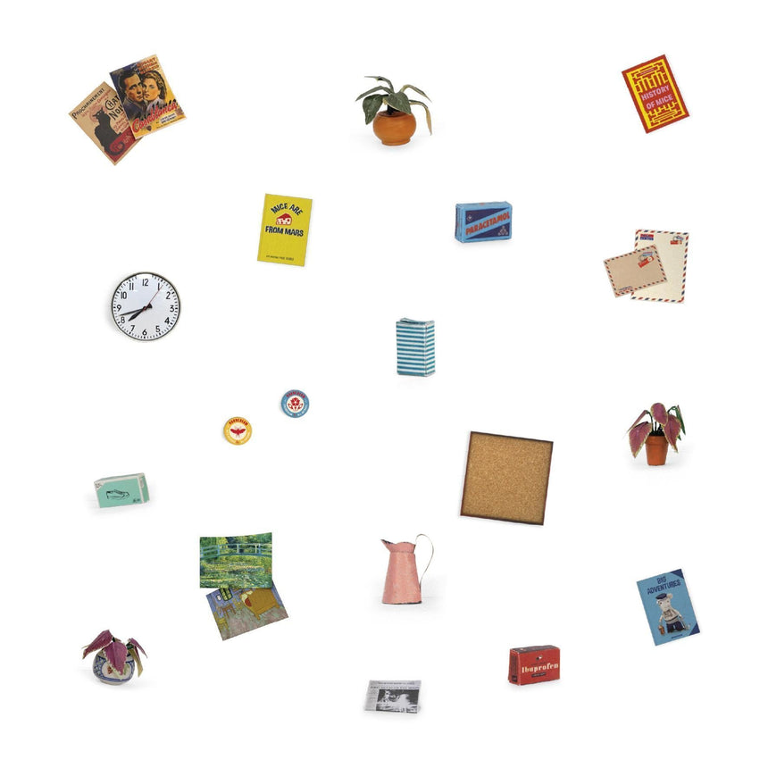 Sam & Julia: The Mouse Mansion - Die Cuts - Bedroom | Scout & Co