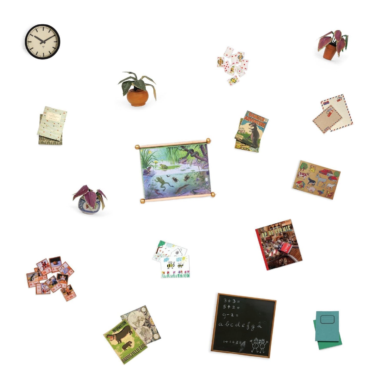 Sam & Julia: The Mouse Mansion - Die Cuts - Classroom | Scout & Co